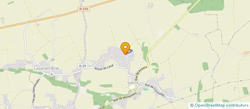 localisation de l'entreprise SERA FIBRE  SALINS