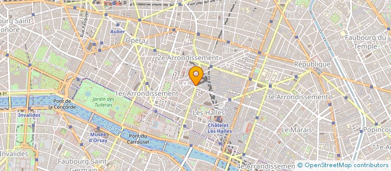 localisation de l'entreprise SERA SOC EDITION REVUES ARMES à PARIS