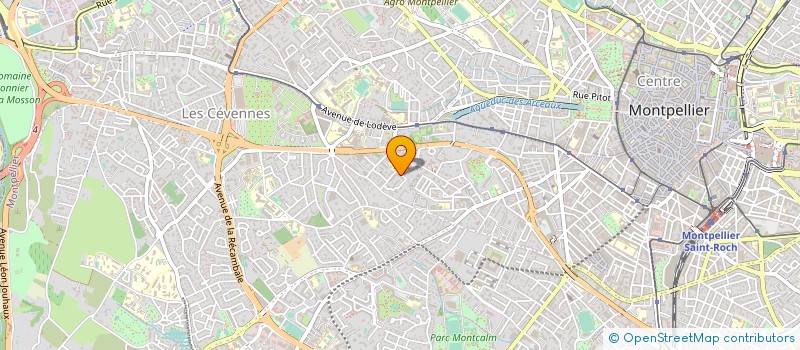 localisation de l'entreprise SERACT à MONTPELLIER