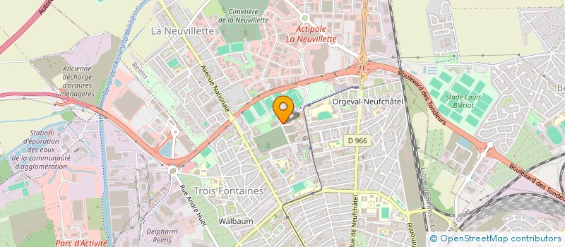 localisation de l'entreprise SERADO SASU  REIMS