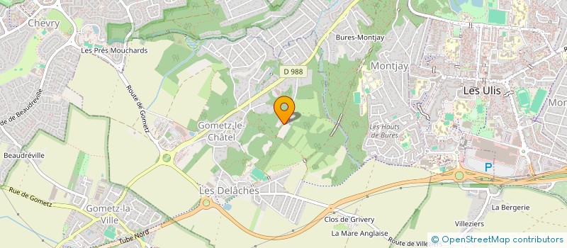 localisation de l'entreprise SERAFFIN  GOMETZ-LE-CHATEL