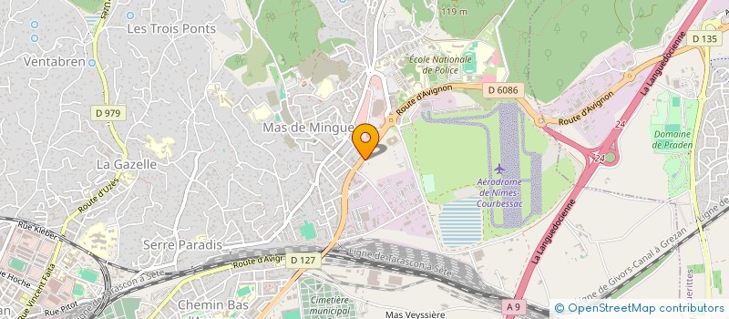 localisation de l'entreprise SERAFIN PROMOTION  MARGUERITTES