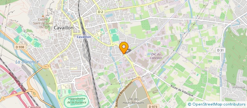 localisation de l'entreprise SERAFINI à CAVAILLON