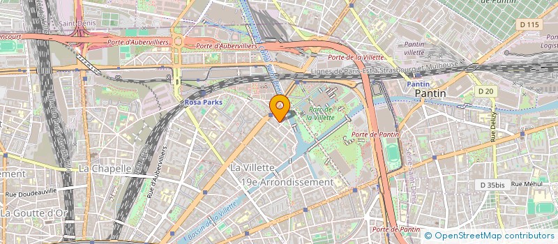 localisation de l'entreprise SERAIL DIFFUSION  PARIS