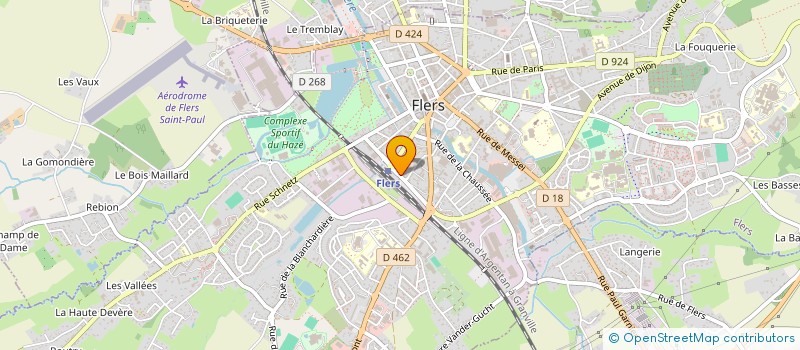 localisation de l'entreprise SERAIS BUSINESS GROUP à FLERS