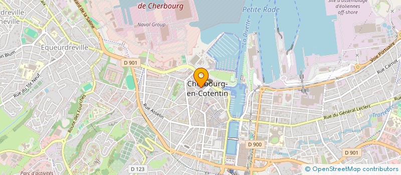 localisation de l'entreprise SERAKI à CHERBOURG-EN-COTENTIN