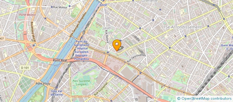 localisation de l'entreprise SERALEP ETUD REAL AVIONS LEGER à PARIS