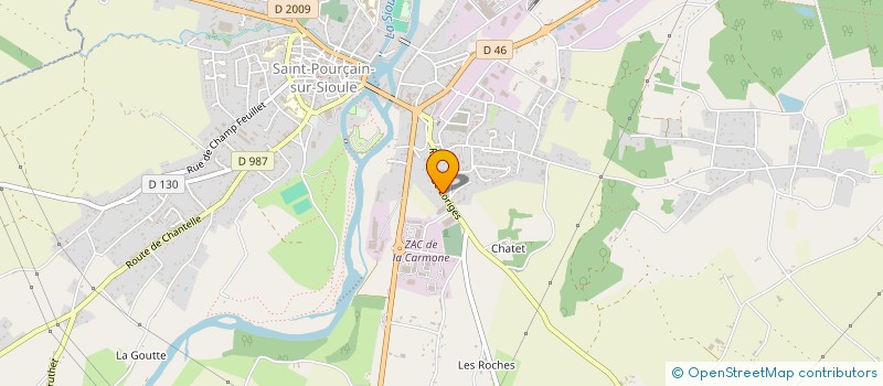 localisation de l'entreprise SERALEX  MONTILLY