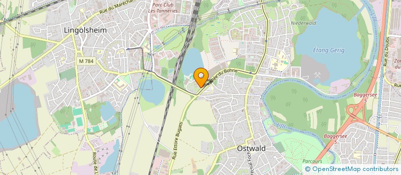 localisation de l'entreprise SERALINK  OSTWALD