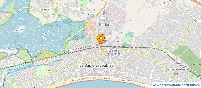 localisation de l'entreprise SERALU OUVERTURES  LA BAULE-ESCOUBLAC
