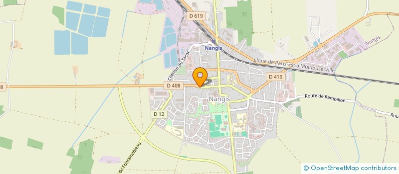 localisation de l'entreprise SERALY SARL  NANGIS