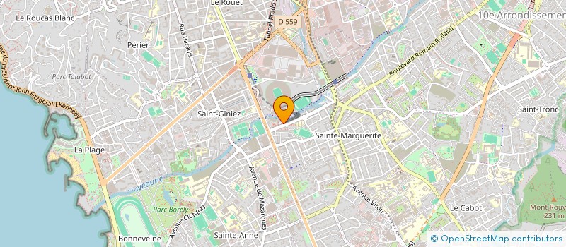 localisation de l'entreprise SERAM à MARSEILLE