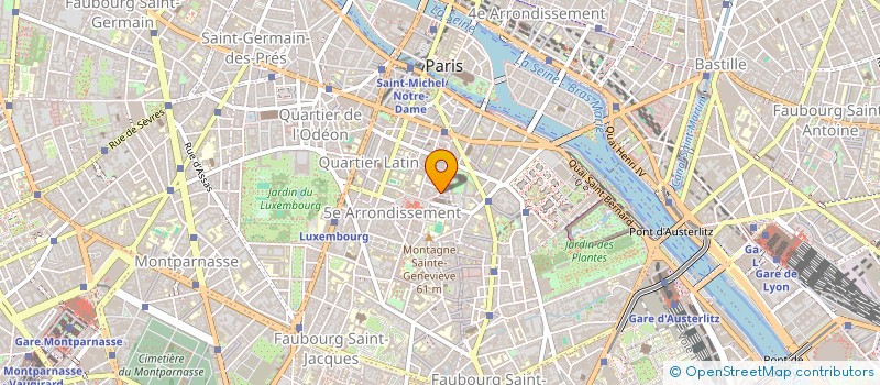 localisation de l'entreprise SERAME  PARIS