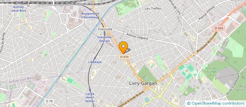 localisation de l'entreprise SERAMOSA  LIVRY-GARGAN