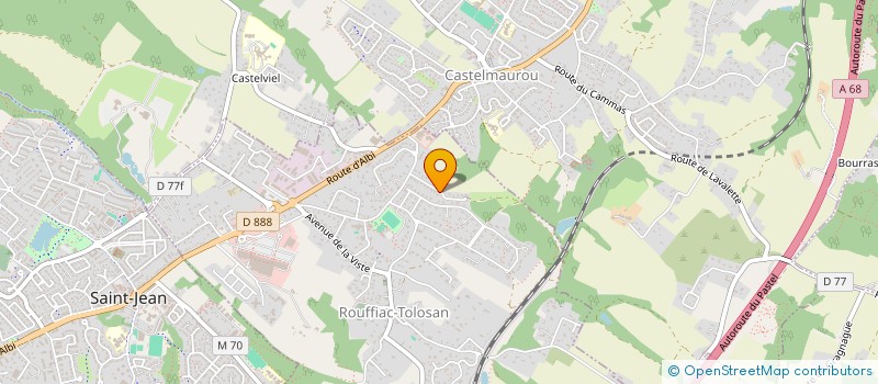 localisation de l'entreprise SERANO RACING TEAM  ROUFFIAC-TOLOSAN