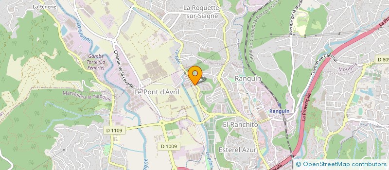 localisation de l'entreprise SERANTONI à CANNES