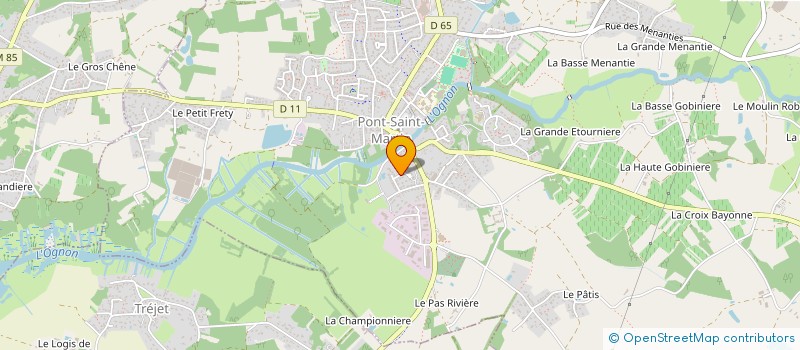 localisation de l'entreprise SERAPH  SAINT-AIGNAN-GRANDLIEU