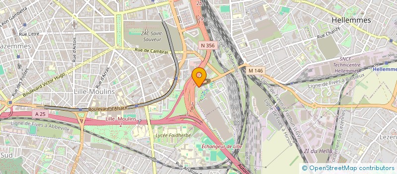 localisation de l'entreprise SERAPHE à LILLE