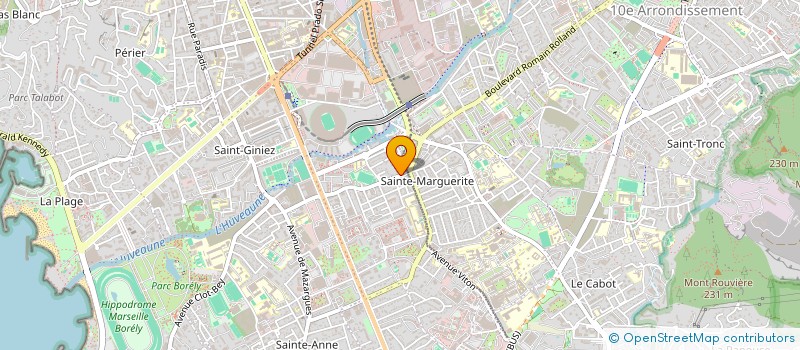 localisation de l'entreprise SERAPHIN à MARSEILLE