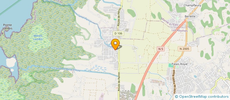 localisation de l'entreprise SERAPHIN  LES ABYMES