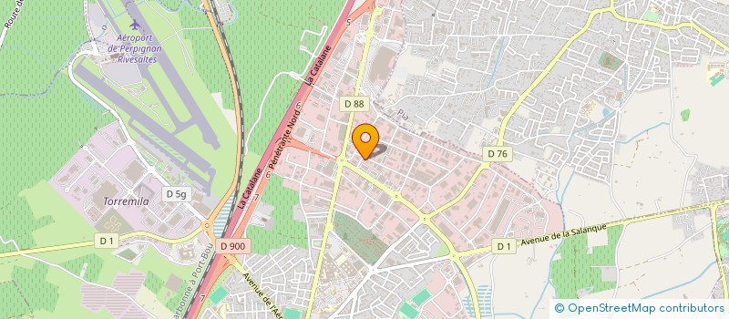 localisation de l'entreprise SERAPHIN CONTROLE TECHNIQUE à PERPIGNAN