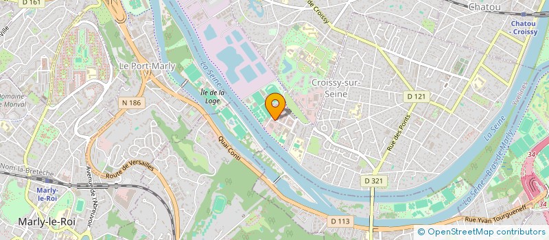 localisation de l'entreprise SERAPHINE'S MOOD  CROISSY-SUR-SEINE