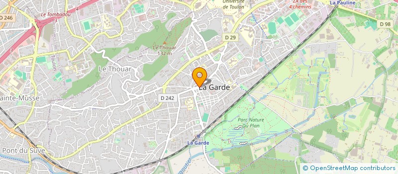 localisation de l'entreprise SERAPHINS à LA GARDE
