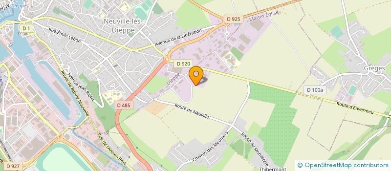 localisation de l'entreprise SERAPID FRANCE à MARTIN-EGLISE