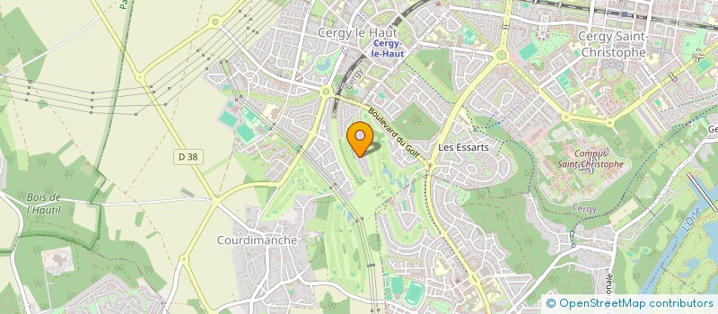 localisation de l'entreprise SERAPIS  COURDIMANCHE