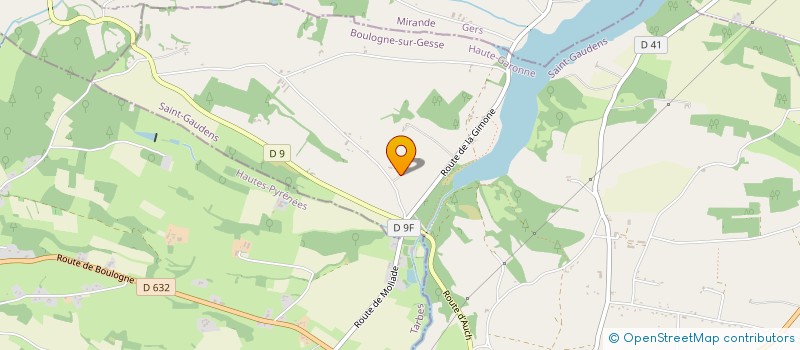 localisation de l'entreprise SERAUT  BOULOGNE-SUR-GESSE