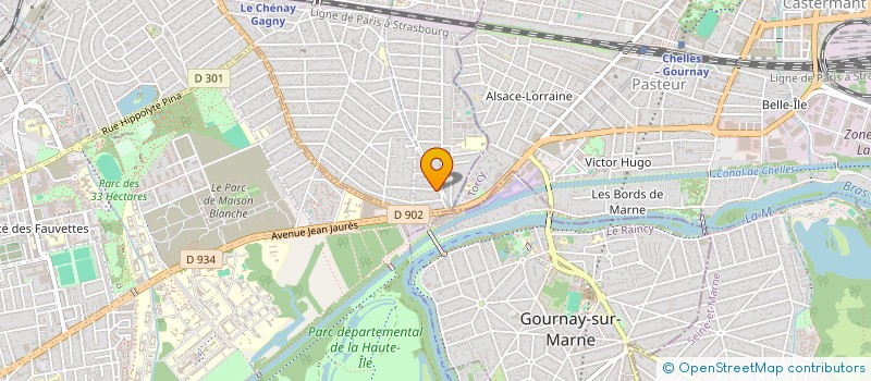 localisation de l'entreprise SERAUTO CONCEPT à GAGNY