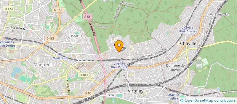 localisation de l'entreprise SERAYA  VIROFLAY