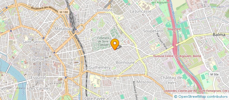 localisation de l'entreprise SERAZO à TOULOUSE