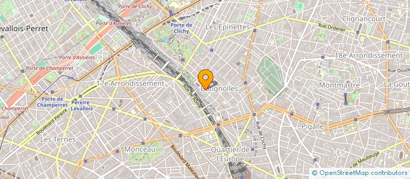 localisation de l'entreprise SERBA à PARIS