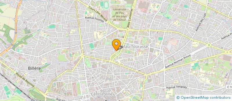 localisation de l'entreprise SERBA NOUVELLE-AQUITAINE à PESSAC