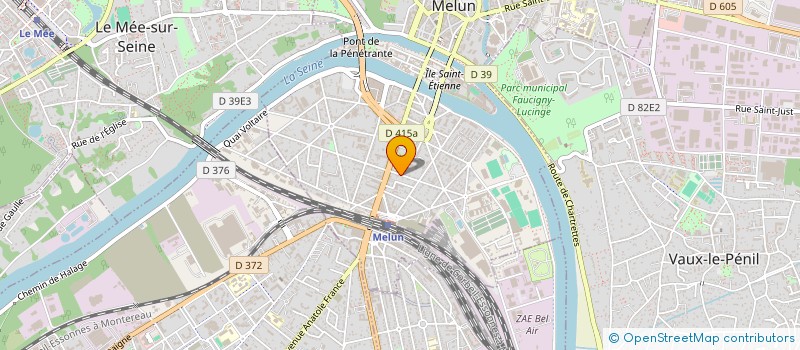 localisation de l'entreprise SERBAT à MELUN
