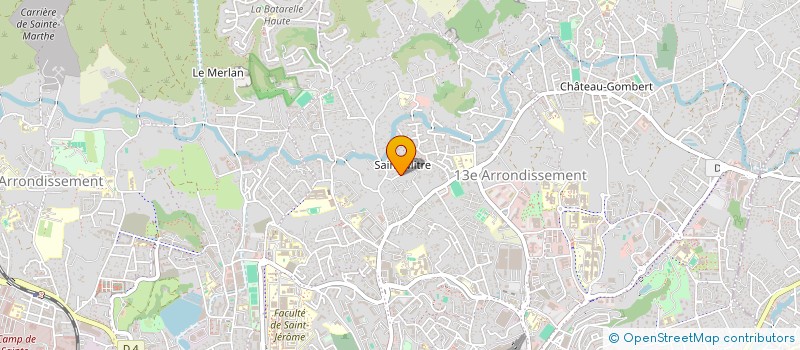 localisation de l'entreprise SERBAT à MARSEILLE