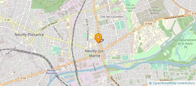 localisation de l'entreprise SERBIE EN FRANCE à NEUILLY-SUR-MARNE