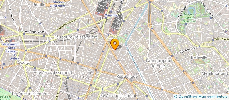 localisation de l'entreprise SERC SOCIETE EUROPEENNE DE CONFECTION  PARIS