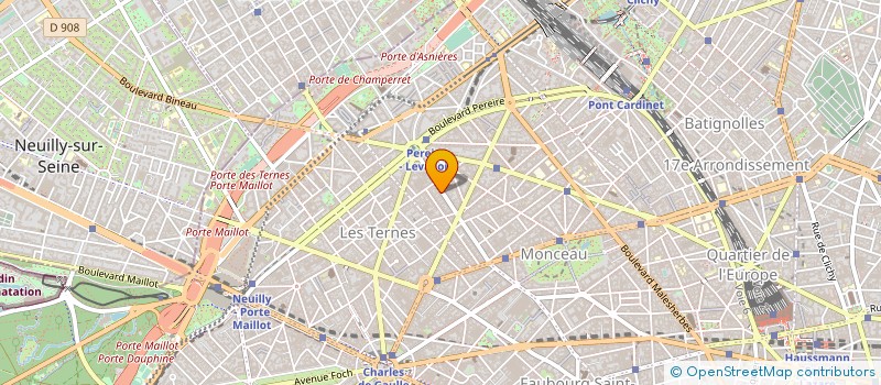 localisation de l'entreprise SERCADIN  PARIS