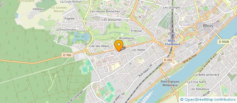 localisation de l'entreprise SERCEN  BLOIS