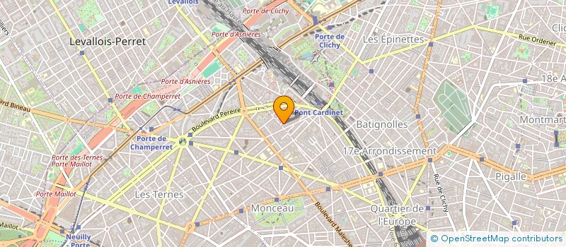 localisation de l'entreprise SERCI(SOC ETUD REALI COMMERC INDUSTRIE)  PARIS