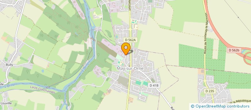 localisation de l'entreprise SERCO à MAY-SUR-ORNE