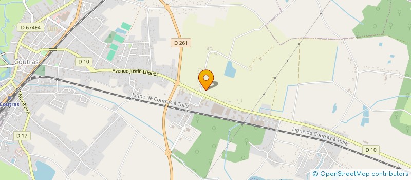 localisation de l'entreprise SERCO RENOVATION  COUTRAS