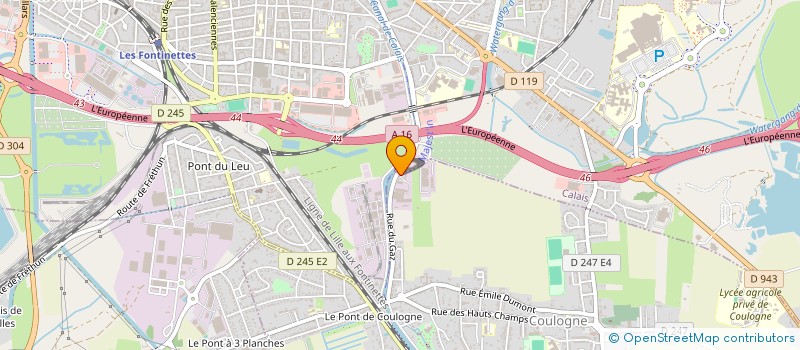 localisation de l'entreprise SERCO SECURITY ACADEMY  COULOGNE