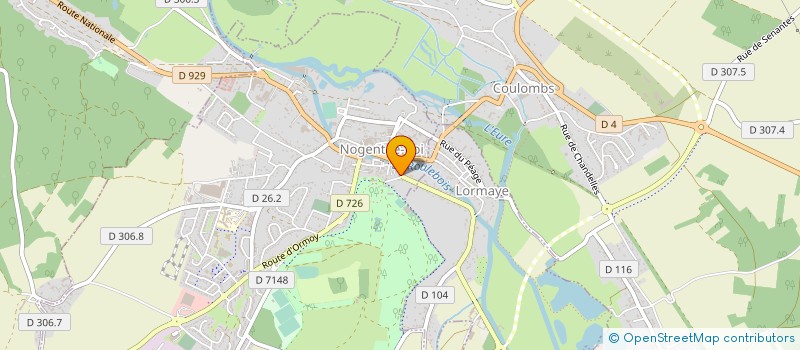localisation de l'entreprise SERCOFI à NOGENT-LE-ROI