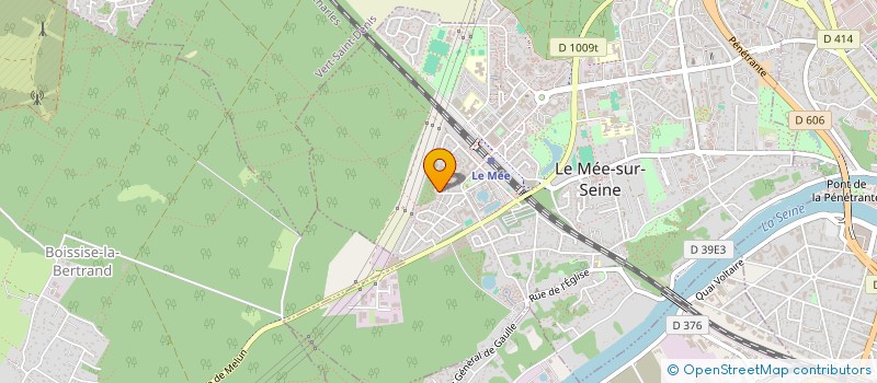 localisation de l'entreprise SERCOM  LE MEE-SUR-SEINE