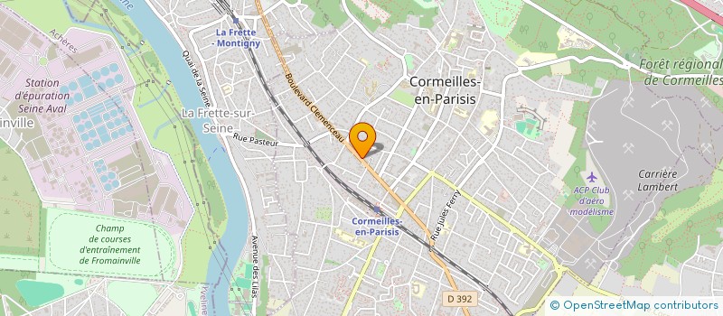 localisation de l'entreprise SERCONOR  CORMEILLES-EN-PARISIS