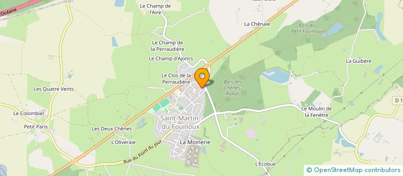 localisation de l'entreprise SERCOURT PATRICK  SAINT-MARTIN-DU-FOUILLOUX