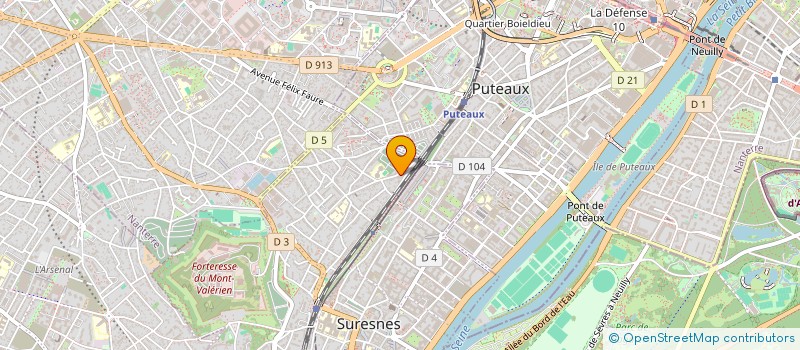 localisation de l'entreprise SERDECO à SURESNES